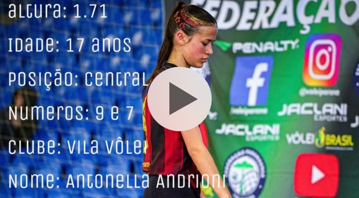 Capa do vídeo de apresentação da Antonella